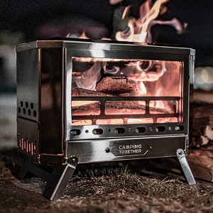 Camping Together Mjolnir Campfire pit - Secondary-burning Portable Brazier